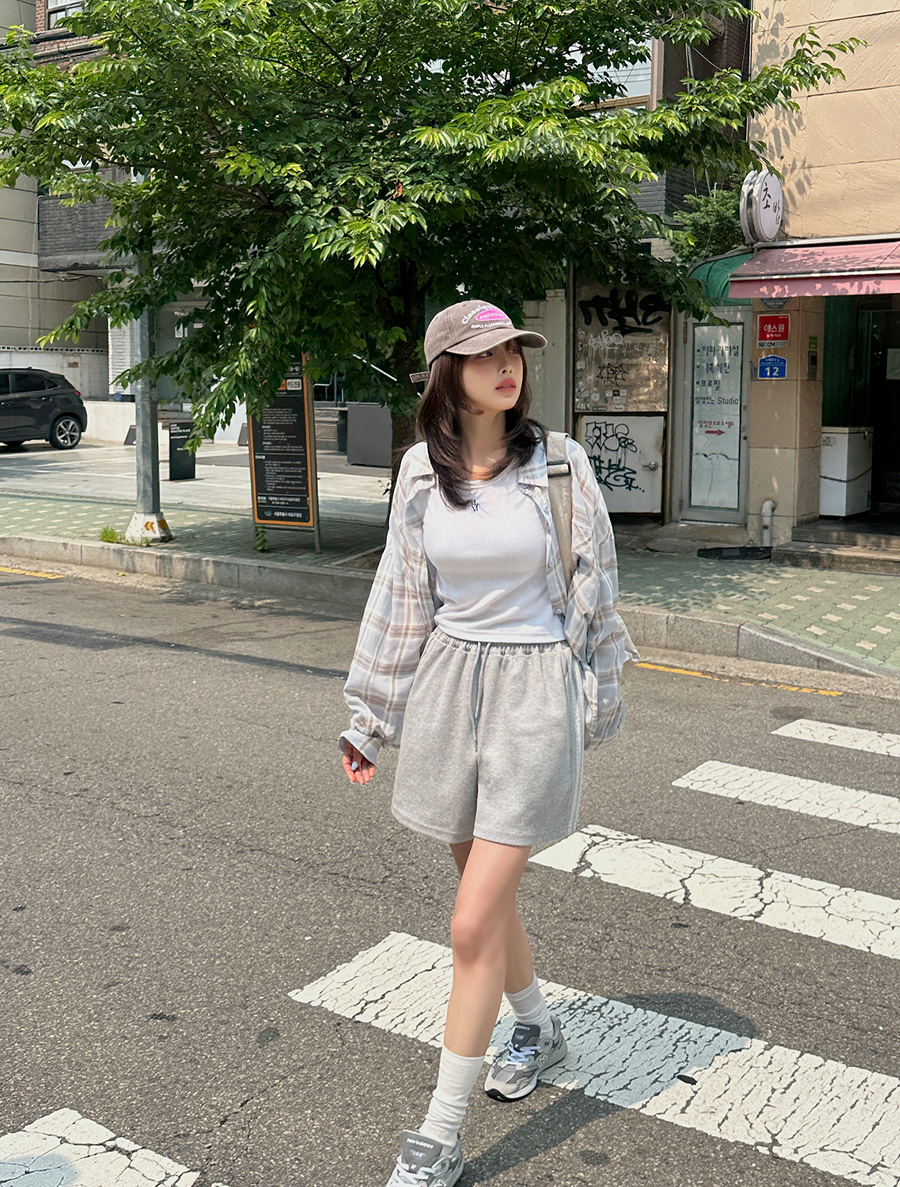 [EVELLET] Littenb 蕾絲A字型4.5腰帶褲