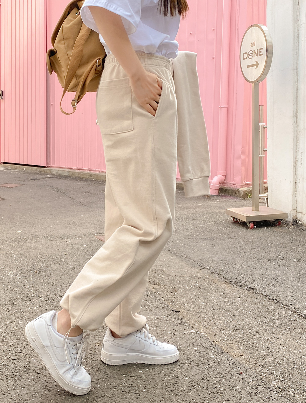 [EVELLET]Hoventi 腰帶長褲